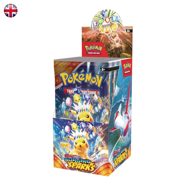 surging sparks booster box - sv08 Pokemon Scarlet & Violet, Surging Sparks Build and Battle Box, Ready Deck with Booster Packs