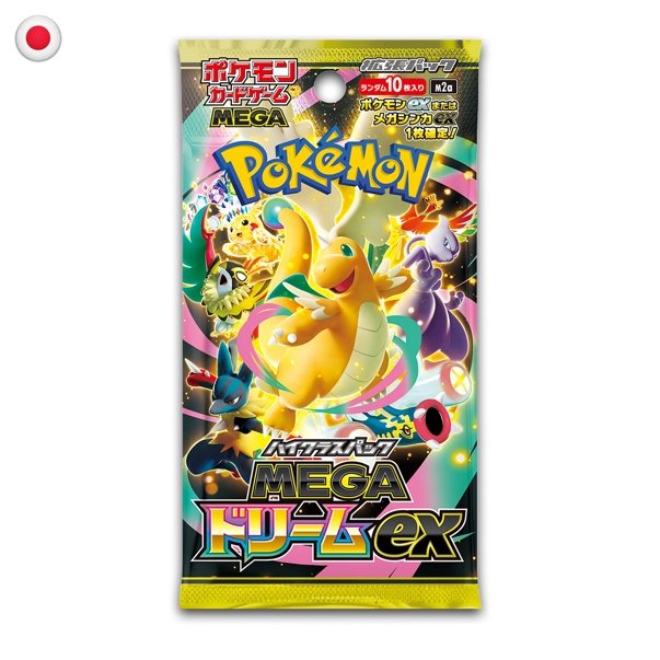 Pokémon Mega Dream Ex M2a Booster Pack JP