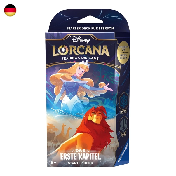 Disney Lorcana Das Erste Kapitel Aurora und Simba Starter Deck