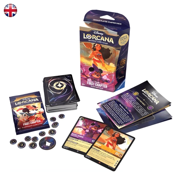Disney Lorcana The First Chapter Moana und Mickey Mouse Starter Deck