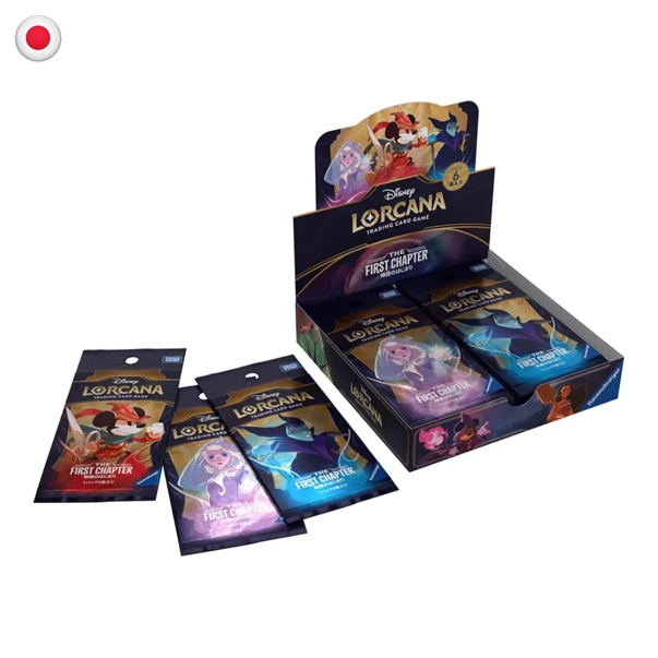 Disney Chapter 1 Collection Box Disney Lorcana The First Chapter Booster Box JP