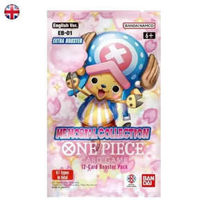 One Piece EB 01 Memorial Collection Booster Pack EN