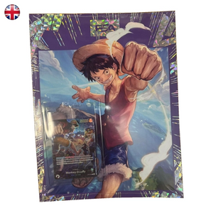 One Piece PSA Magazin Monkey D. Luffy Lila with OP05-060 PSA Promo card Sealed EN