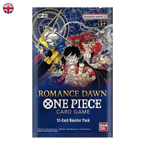 One Piece OP 01 Romance Dawn White Bottom Booster Box EN One Piece OP 01 Romance Dawn White Bottom Booster Box EN