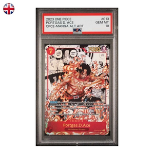 Portgas D Ace Alternate Art OP02 013 PSA 10 Single Card EN