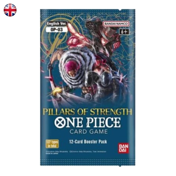 One Piece OP 03 Pillars Of Strength/Mighty Enemies Booster Pack EN One Piece OP 03 Pillars Of Strength/Mighty Enemies Booster Pack EN