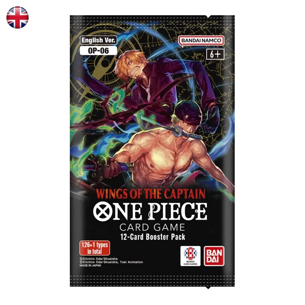 One Piece OP 06 Flanked By Legends Booster Pack EN One Piece OP 06 Flanked By Legends Booster Pack EN
