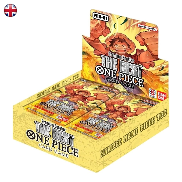 One Piece PRB-01 The Best Premium Booster Display Booster Box EN