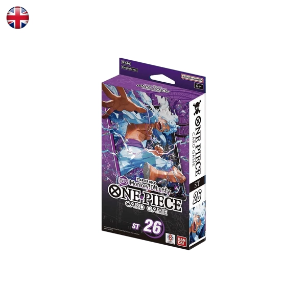 One Piece Starter Deck Purple/Black Monkey.D.Luffy ST 26 EN