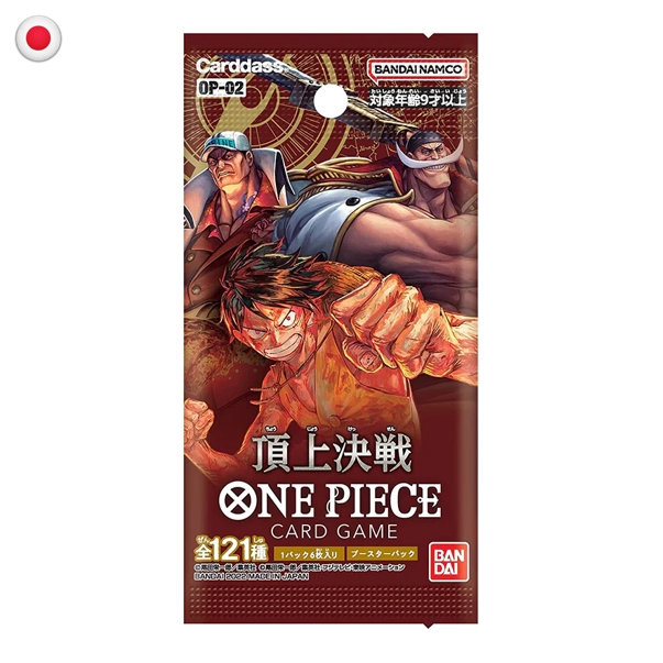 One Piece OP 02 Paramount War Booster Pack JP