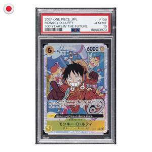 One Piece PSA 10 Monkey D. Luffy #109 JP