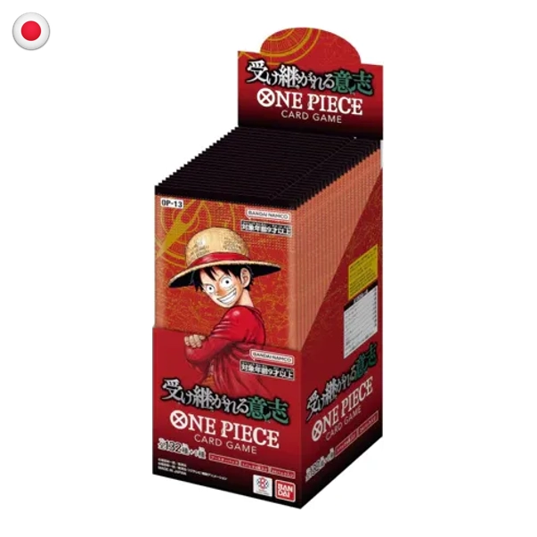 One Piece Carrying On His Will OP-13 Booster Box JP