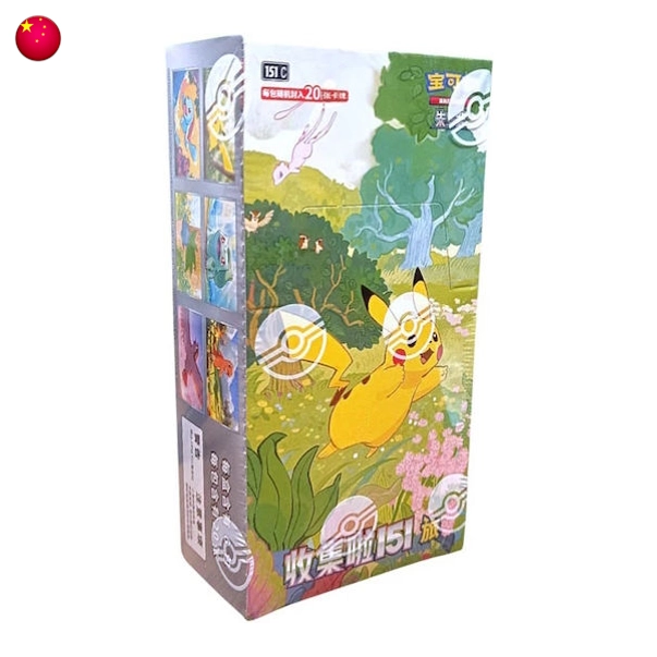Pokémon Collect 151 Journey 151C Vol 1 Slim Booster Box CN