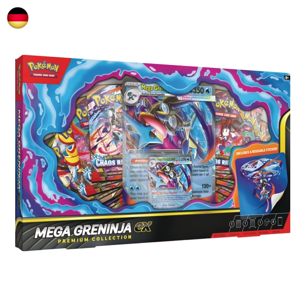 Pokémon Mega Quajutsu ex Premium Collectionn DE