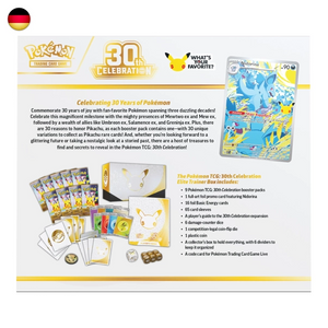 Pokémon 30th Celebration ME5.5 Elite Trainer Box DE