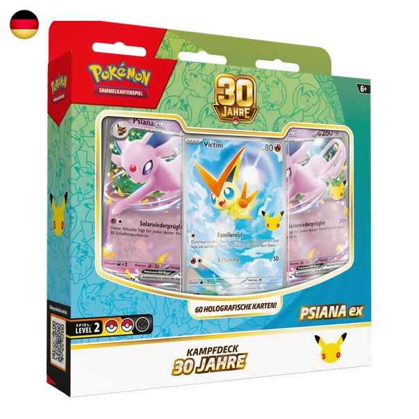 Pokémon 30th Celebration Battle Deck Espeon EX DE