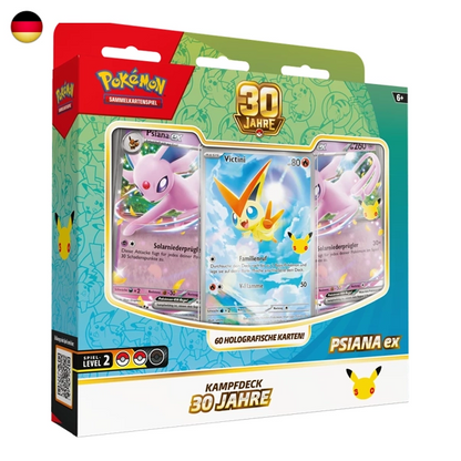 Pokémon 30th Celebration Battle Deck Espeon EX DE