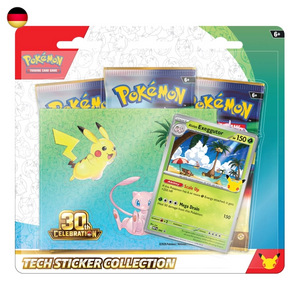 Pokémon 30th Celebration ME5.5 Exeggutor Tech Sticker Collection DE