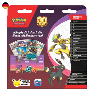 Pokémon 30th Celebration Battle Deck Umbreon EX DE