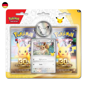 Pokémon 30th Celebration ME5.5 2-Pack Blister Eevee DE