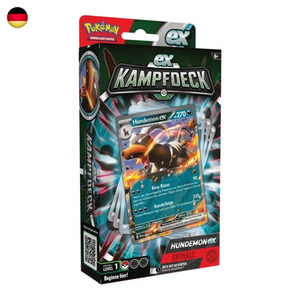 Pokémon Deluxe Battle Deck Hundemon EX DE