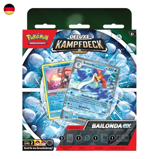 Pokémon Deluxe Battle Deck Bailonda EX DE