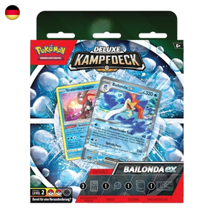 Pokémon Deluxe Battle Deck Bailonda EX DE