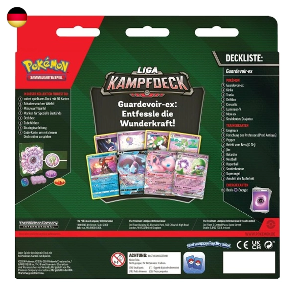 Pokémon Liga Battle Deck Guardevoir EX DE