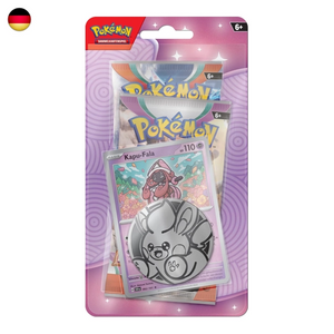 Pokémon 2 Pack Booster Blister Kapu Fala DE