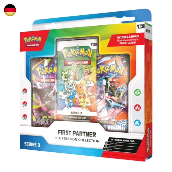 Pokémon First Partner - Illustration Collection Series 3 DE
