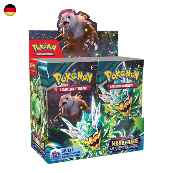 Pokémon Maskerade im Zwielicht SV6 Booster Box DE