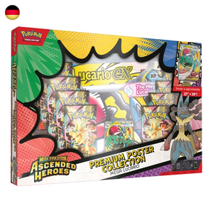 Pokémon Ascended Heroes ME2.5 Mega Lucario Premium Poster Collection DE