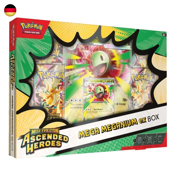 Pokémon Ascended Heroes ME2.5 Mega Meganium EX Box DE