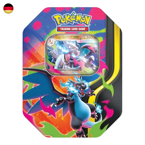 Pokémon 2026 Spring Mega Charizard X ex Tin DE