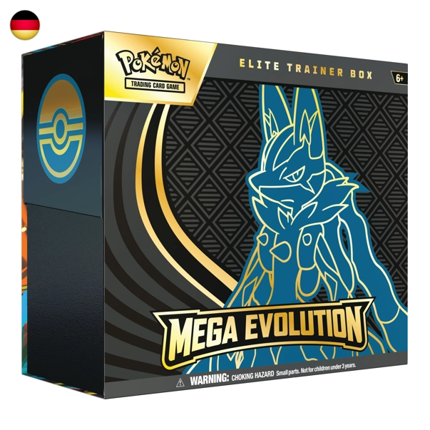 Pokémon Mega Entwicklung ME01 Lucario Elite Trainer Box DE