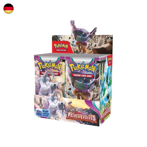 Pokémon Entwicklungen in Paldea Booster Box DE