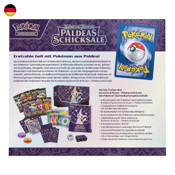 Pokémon Paldeas Schicksale Elite Trainer Box