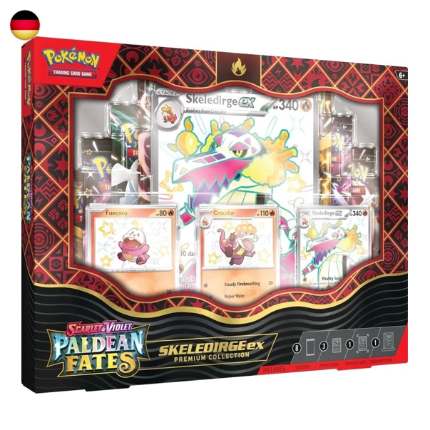 Pokémon Paldeas Schicksale Premium Collection DE