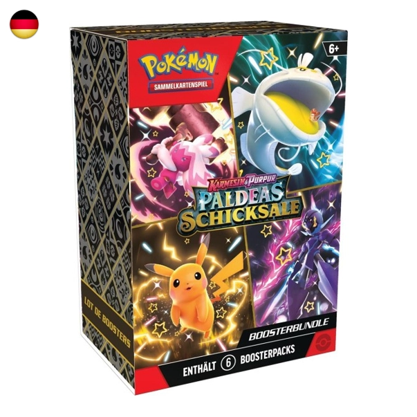 Pokémon Paldeas Schicksale Booster Bundle DE