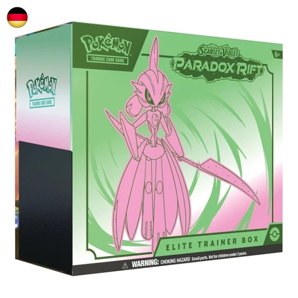 Pokémon Paradox Rift Elite Trainer Box Eisenkrieger SV04 DE