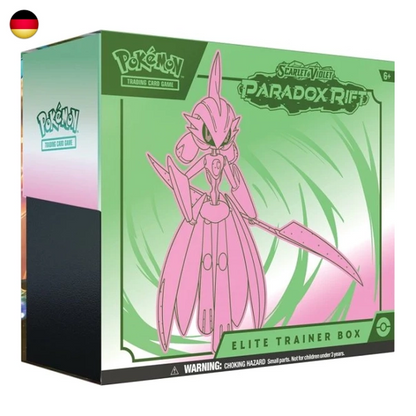 Pokémon Paradox Rift Elite Trainer Box Eisenkrieger SV04 DE