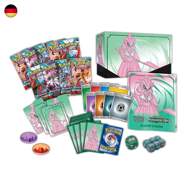 Pokémon Paradox Rift Elite Trainer Box Eisenkrieger SV04 DE