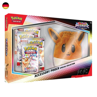 Pokémon Prismatic Evolutions SV8.5 Accessory Pouch Special Collection DE