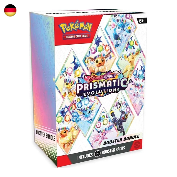 Pokémon Prismatische Entwicklungen SV8.5 Booster Bundle DE