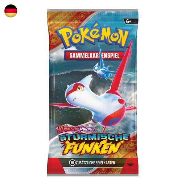 Pokémon Stürmische Funken SV08 Booster Box DE