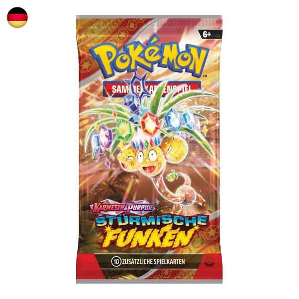 Pokémon Stürmische Funken SV08 Booster Box DE