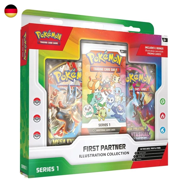 Pokémon First Partner - Illustration Collection #1 DE