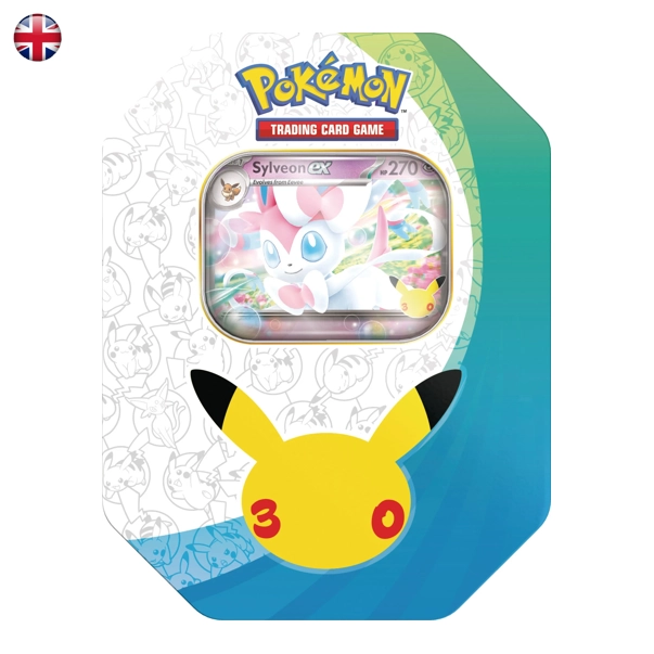 Pokémon 30th Celebration ME5.5 Sylveon EX Tin EN
