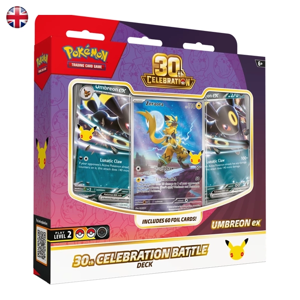 Pokémon 30th Celebration Battle Deck Umbreon EX EN