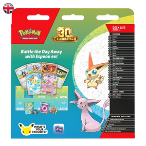 Pokémon 30th Celebration Battle Deck Espeon EX EN